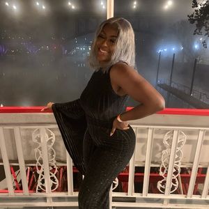 Sheer Glitter Jumpsuit